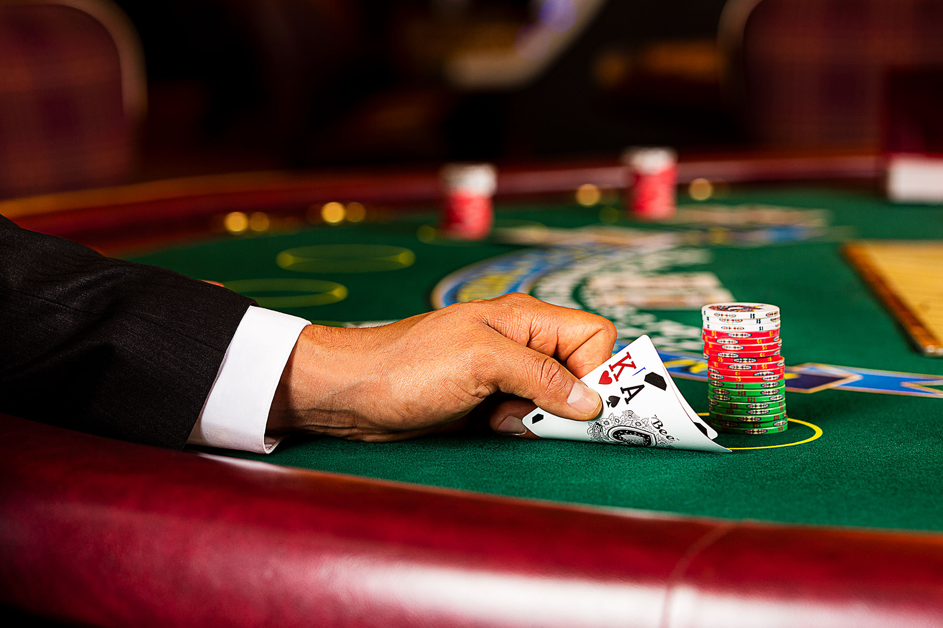 Dealer de blackjack ao vivo